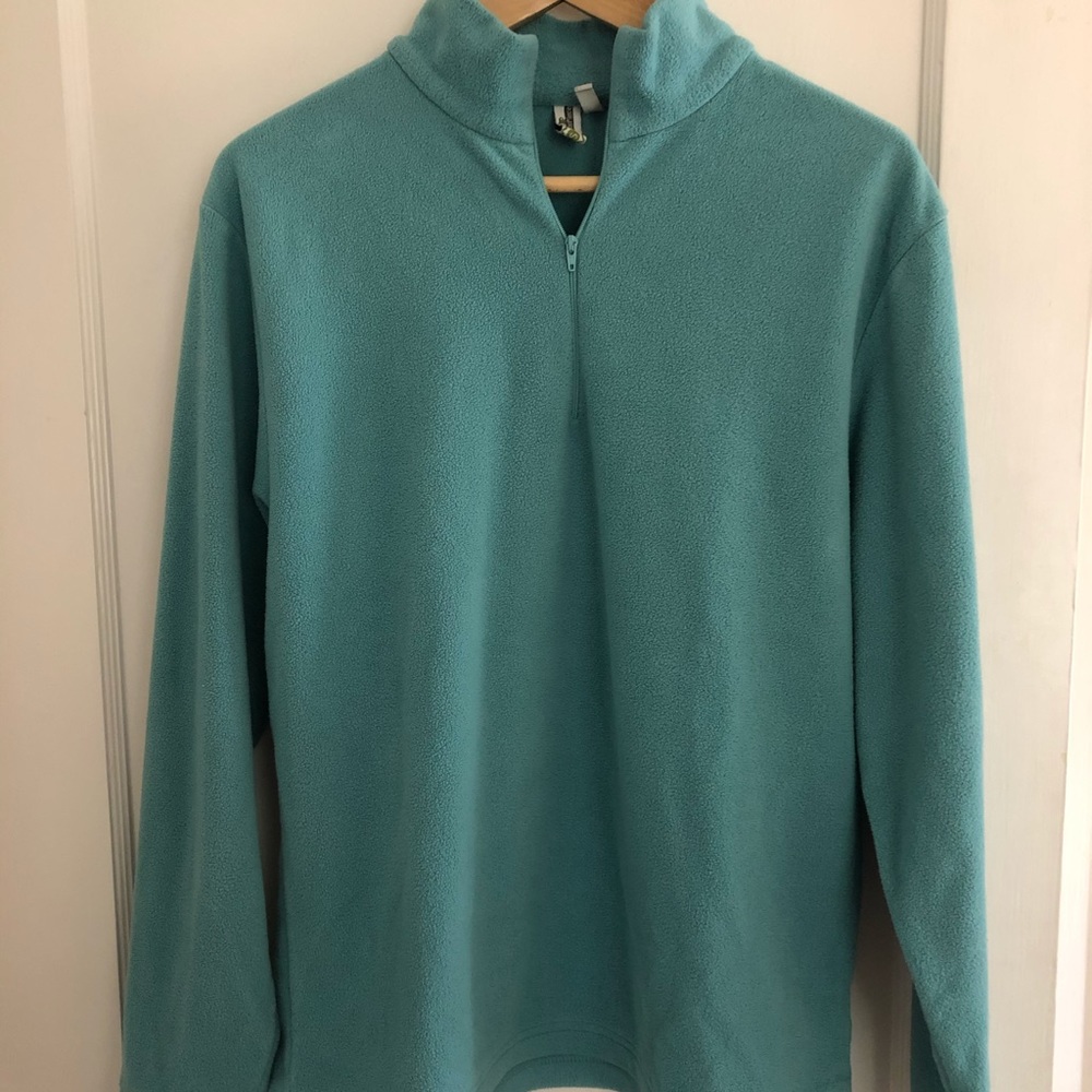 Sahalie Butterfleece 1/4 Zip Fleece Sweatshirt